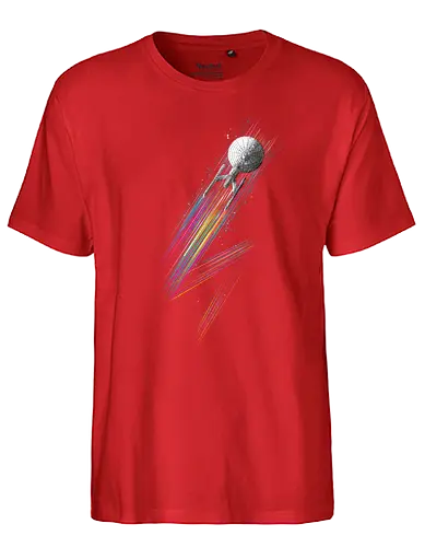 warp speed - scifi, Warp, spaceship, tv, movie, FTL - Fairtrade T-Shirt