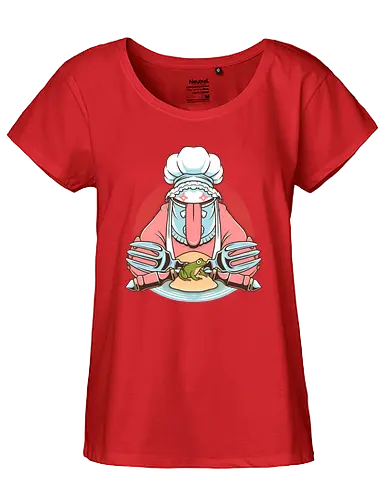 Strange Gourmand - game, gaming, final, fantasy, ff 9, quina quen, console - Fairtrade Girl Shirt