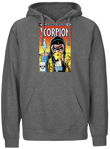 Scorpion - scorpion, mortal, kombat, fighting, gaming, comic - Fairtrade Hoodie