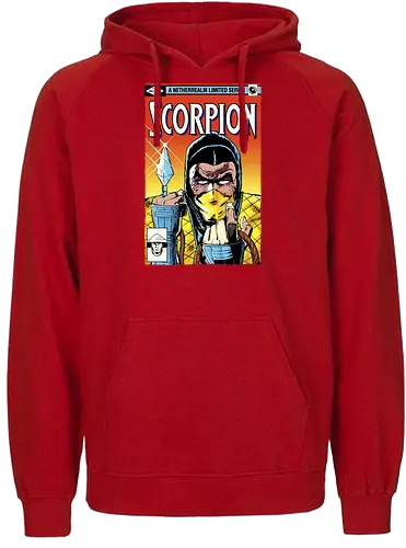 Scorpion - scorpion, mortal, kombat, fighting, gaming, comic - Fairtrade Hoodie