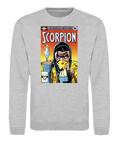 Scorpion - scorpion, mortal, kombat, fighting, gaming, comic - Sweatshirt