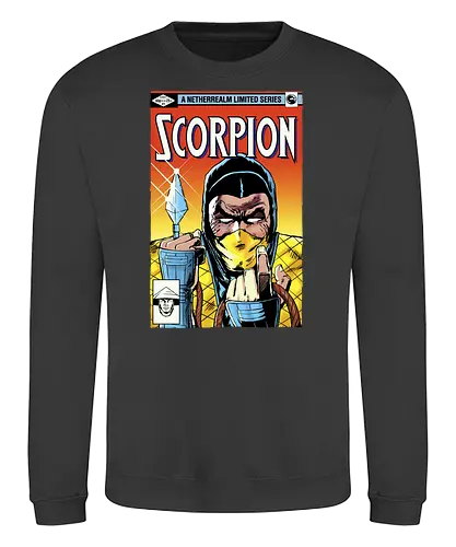 Scorpion - scorpion, mortal, kombat, fighting, gaming, comic - Sweatshirt