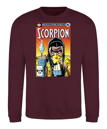 Scorpion - scorpion, mortal, kombat, fighting, gaming, comic - Sweatshirt