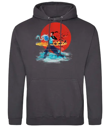 4 powers - anime, manga, japan, element, Elemental, wind, fire, air, rth - Standard Hoodie