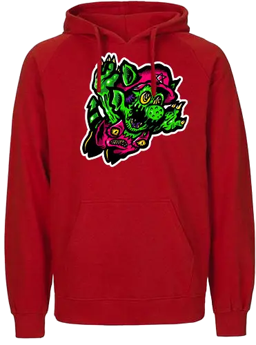 Hellish Plumber - demon, klempner - Fairtrade Hoodie