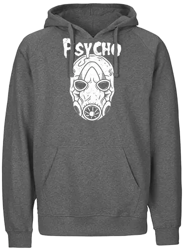 Psycho - Gaming, psycho, enemy, action, shooter, gaming - Fairtrade Hoodie