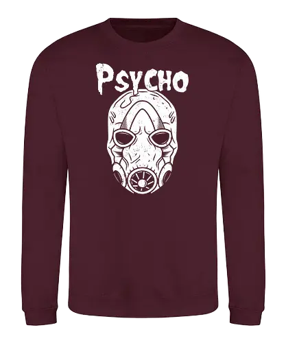 Psycho - Gaming, psycho, enemy, action, shooter, gaming - Sweatshirt
