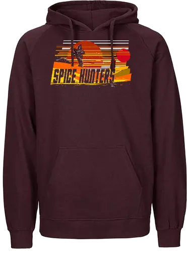 Spice hunters - scifi, spice, arrakis, Sandworm - Fairtrade Hoodie