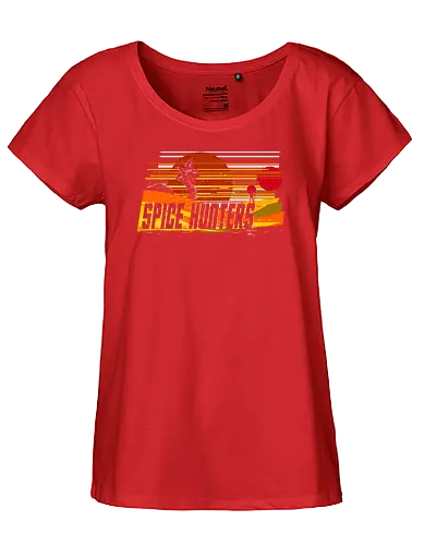 Spice hunters - scifi, spice, arrakis, Sandworm - Fairtrade Girl Shirt