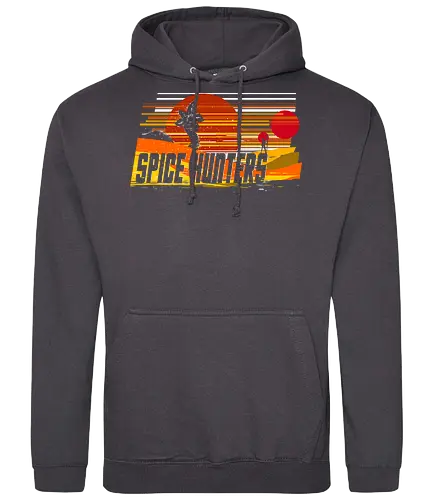 Spice hunters - scifi, spice, arrakis, Sandworm - Standard Hoodie