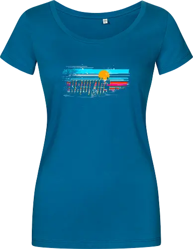 Strange town - serie, tv, stranger kids - Damen T-Shirt