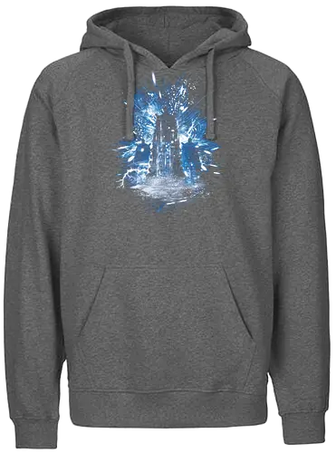 exterminate storm - exterminate, doctor, who, dalek - Fairtrade Hoodie