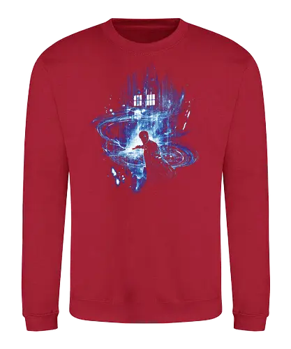 11th time lord - doctor, who, 11th doctor, tardis - Sweatshirt