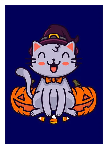 Happy Halloween Cat