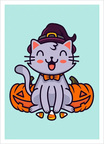 Happy Halloween Cat
