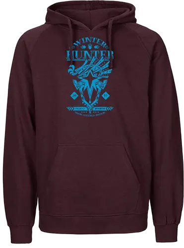 Winter Hunter - monster, hunter, Iceborne, world, Videgames, loot, Grind - Fairtrade Hoodie