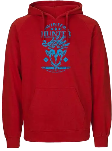 Winter Hunter - monster, hunter, Iceborne, world, Videgames, loot, Grind - Fairtrade Hoodie