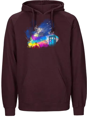 Back to Gallifrey - doctor, who, scifi, tardis - Fairtrade Hoodie