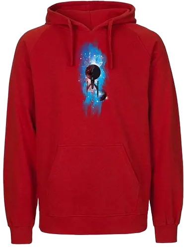 The bold - star, trek, space, scifi - Fairtrade Hoodie
