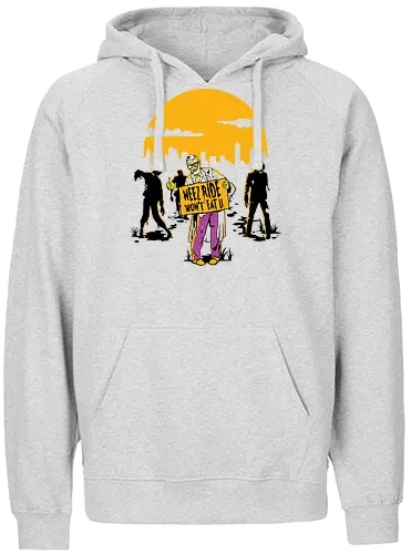 Neez Ride - zombie - Fairtrade Hoodie