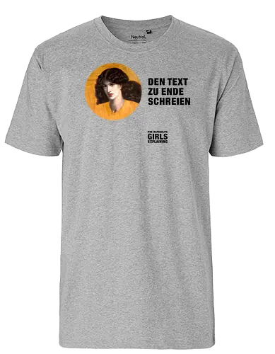 Text zu Ende schreien - Fairtrade T-Shirt