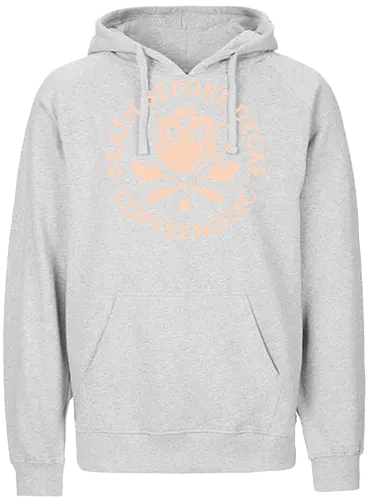 Death Before Decaf - Coffeeholic, Decaf, kaffee, coffee, fun - Fairtrade Hoodie