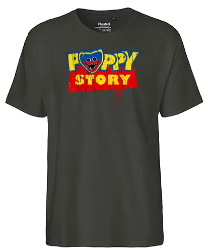 Poppy Story - horror, games, halloween - Fairtrade T-Shirt