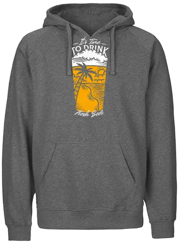 It's Time to Drink Fresh Beer - beer, bier, urlaub, Holiday, vacation - Fairtrade Hoodie