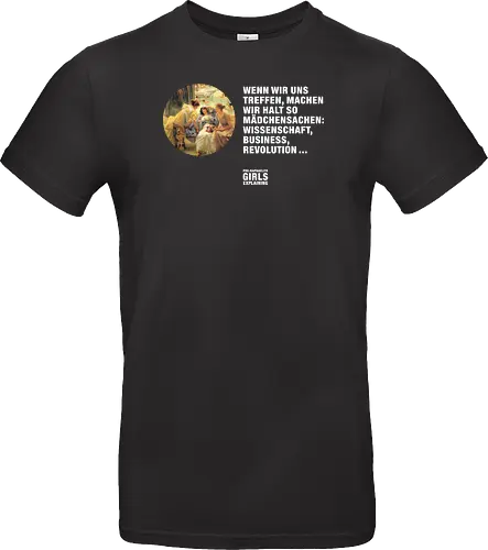 Mädchensachen: Business DARK EDITION - Standard T-Shirt