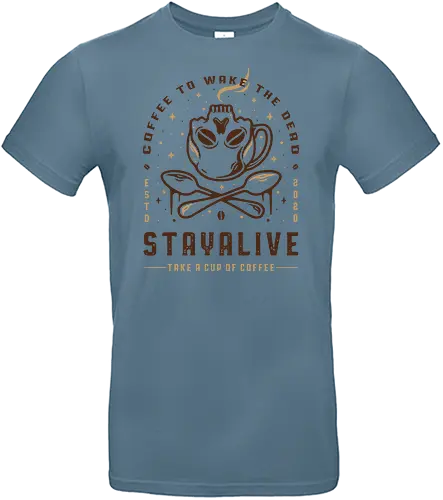 Coffee to Wake the Dead - coffee, kaffee - Standard T-Shirt