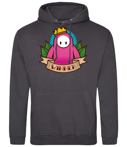 Winner! - gaming, fall, Guy, pink - Standard Hoodie