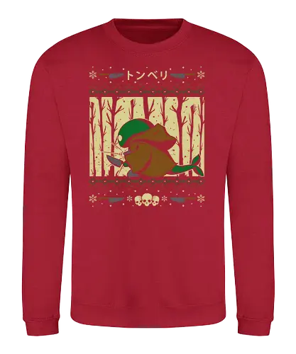 Chef's Knife Christmas - christmas, Chef's Knive, ff, Gaming;, mashup - Sweatshirt