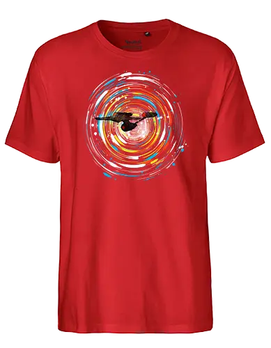 the vortex - scifi, trek, space - Fairtrade T-Shirt