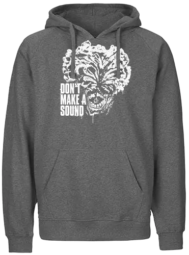 Don't Make a Sound - last, us, gaming, Infected, monster, Clicker - Fairtrade Hoodie
