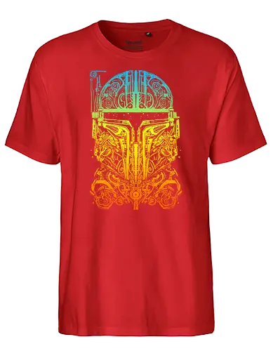 Bobatech - space opera, helm, Helmet - Fairtrade T-Shirt