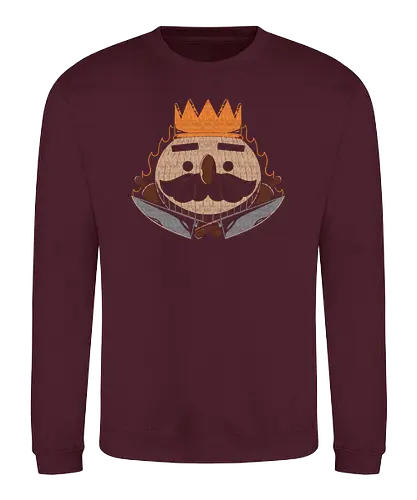 Onion King - food, onion, Zwiebelkönig, zwiebel, fun, essen, Onionking - Sweatshirt