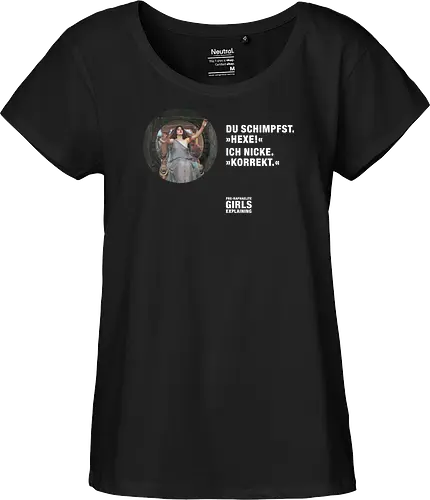 Hexe! DARK EDITION - Fairtrade Girl Shirt
