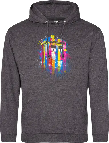 Rainbow tardis