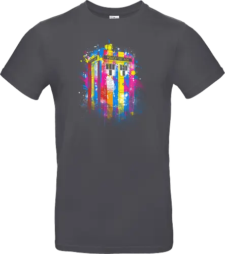 Rainbow tardis