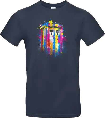 Rainbow tardis
