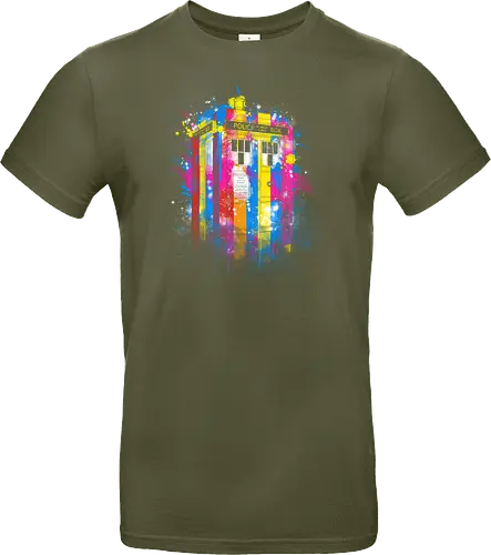 Rainbow tardis