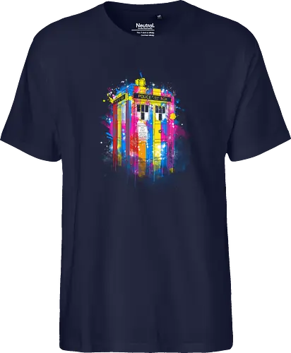 Rainbow tardis