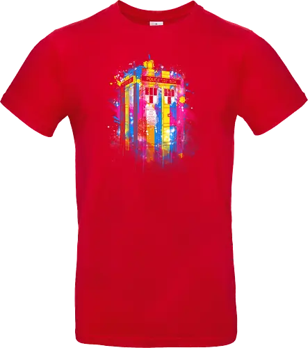 Rainbow tardis