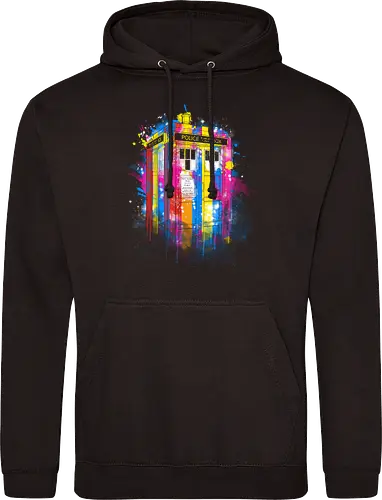 Rainbow tardis