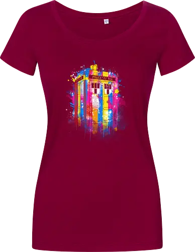 Rainbow tardis