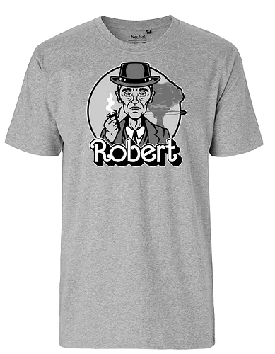 Robert - oppenheimer, atombombe, Plastic, pink, mashup - Fairtrade T-Shirt