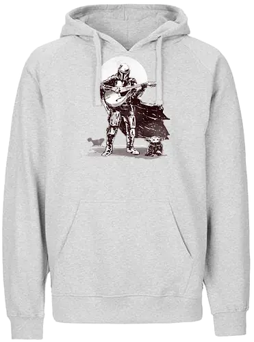 The mandolinian - mandoline, music, classic, space opera, alien - Fairtrade Hoodie