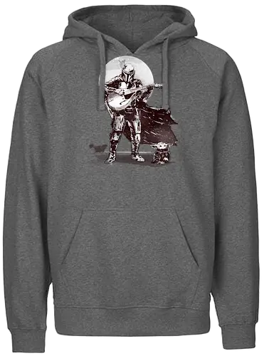 The mandolinian - mandoline, music, classic, space opera, alien - Fairtrade Hoodie