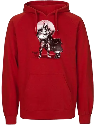 The mandolinian - mandoline, music, classic, space opera, alien - Fairtrade Hoodie
