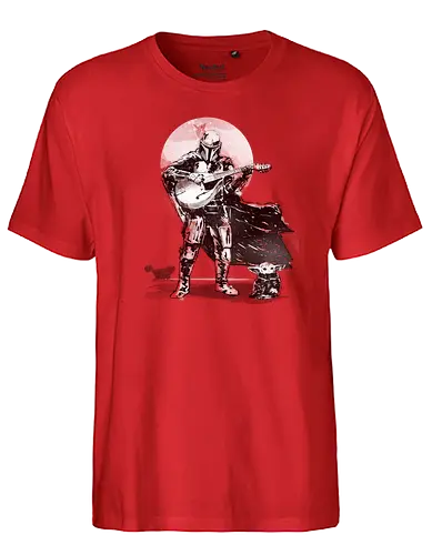 The mandolinian - mandoline, music, classic, space opera, alien - Fairtrade T-Shirt